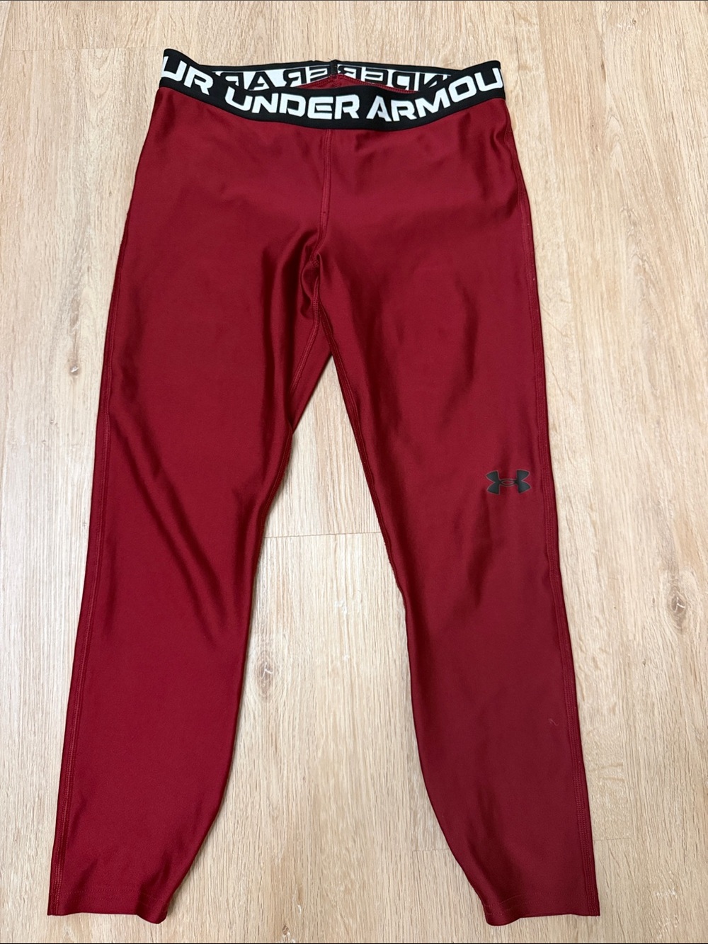 Under Armour Maroon Workout Leggings